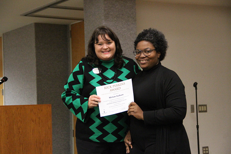 Miriam Jackson and DeAnnia Clements