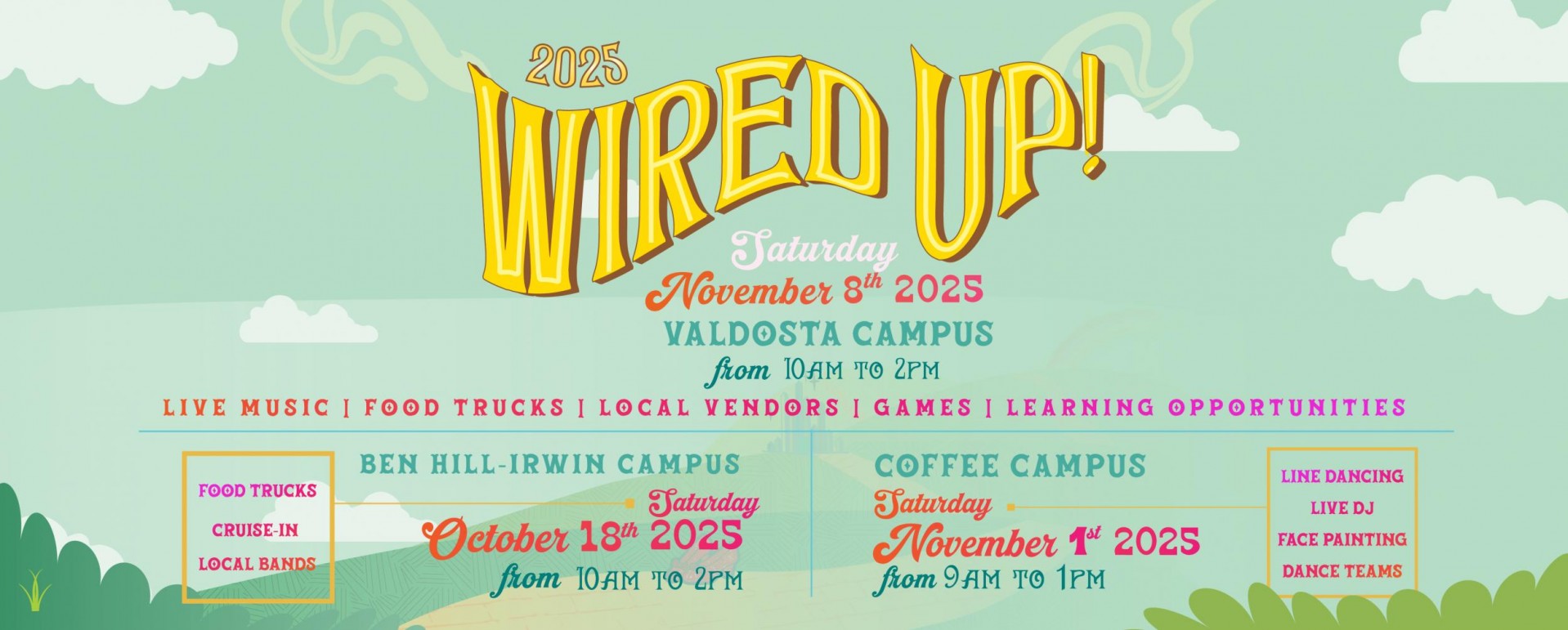 Wired Up! on All Campuses! Banner Slide 4