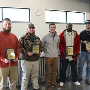 Whitehead Awards Wiregrass Graduates with Tradesman Award Photo for Whitehead Awards Wiregrass Graduates with Tradesman Award