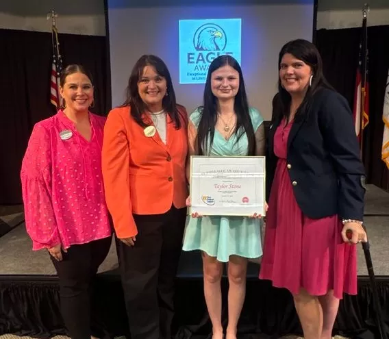 Click to Read Taylor Stone Named 2026 EAGLE Student of the Year for Wiregrass Georgia Technical College Photo for Taylor Stone Named 2026 EAGLE Student of the Year for Wiregrass Georgia Technical College