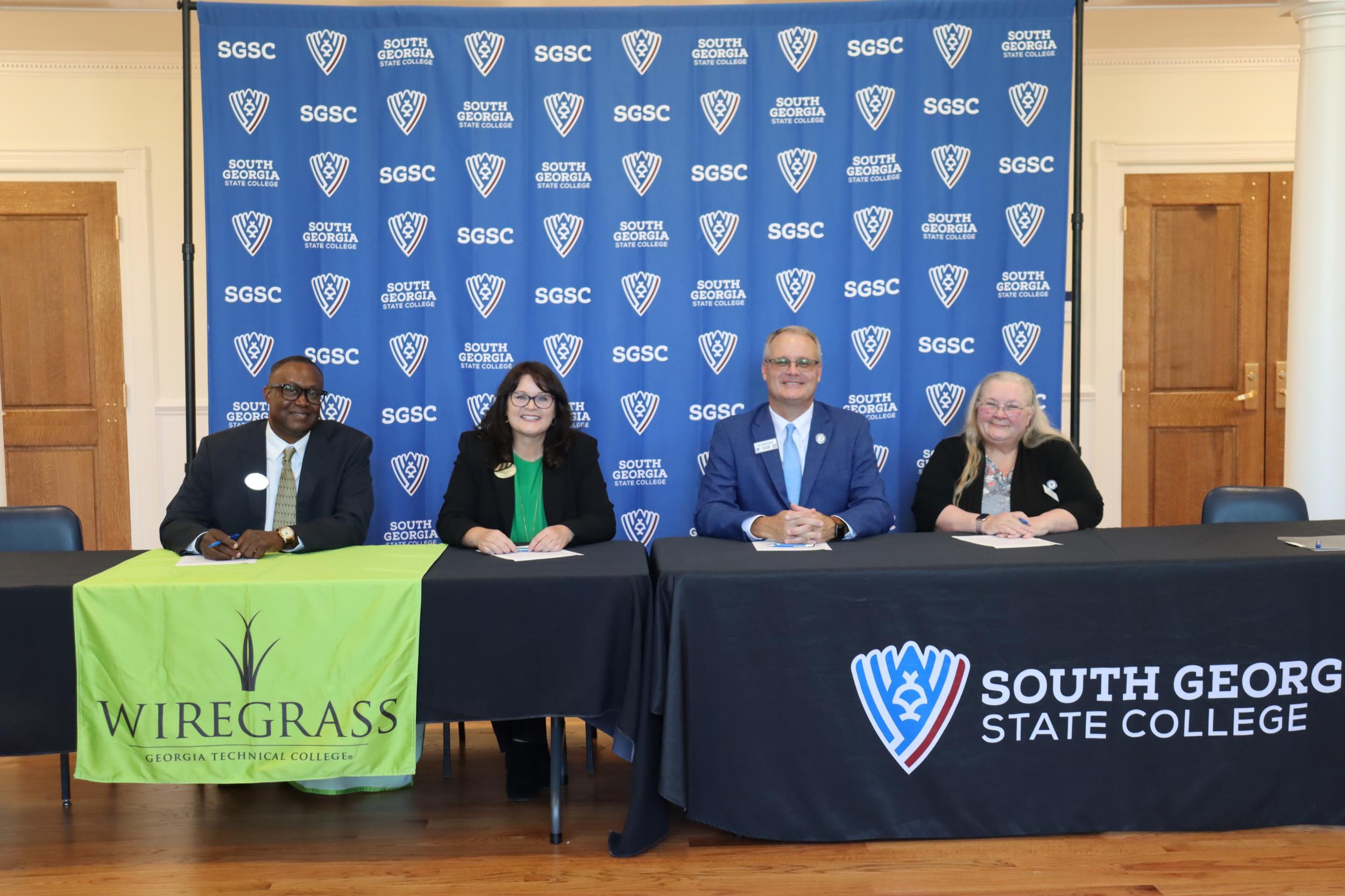 Click to Read Wiregrass Georgia Technical College and South Georgia State College Sign Articulation Agreement for Mechanical Engineering Technology Pathway Photo for Wiregrass Georgia Technical College and South Georgia State College Sign Articulation Agreement for Mechanical Engineering Technology Pathway