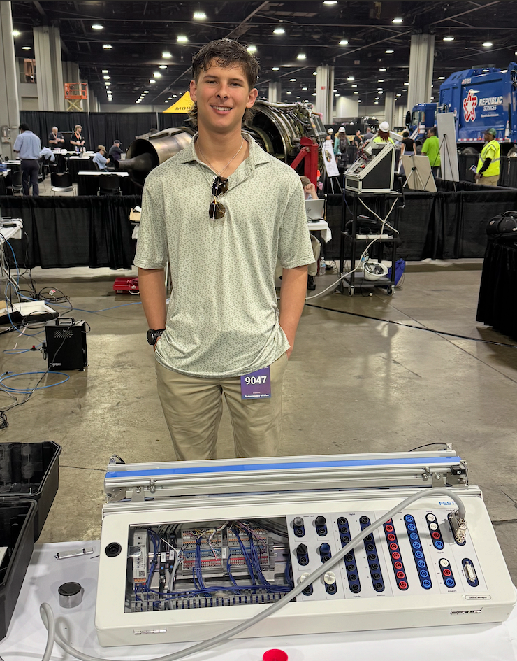 Photo for Montgomery Dykes Graduates With a Degree in Mechatronics Technology, Continues His Apprenticeship With MANA Nutrition and Pursues Electrical Engineering