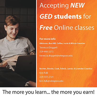 Accepting New GED Students for FREE Online Classes