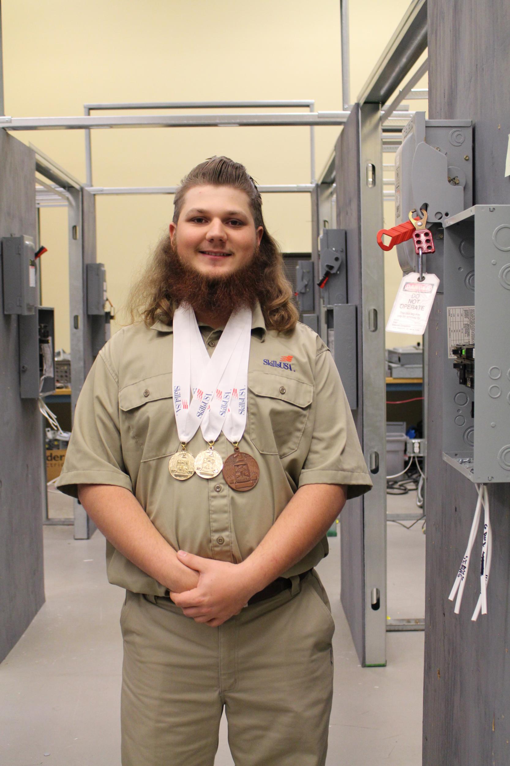 Brandon Howell - Electrical Construction Wiring Student 