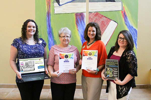 Jessica Thornhill, Mary Ann Garner, Lydia Hubert, and Taylor Powell