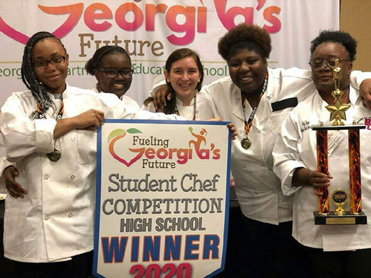 Brooks High School Culinary Arts Students Win State