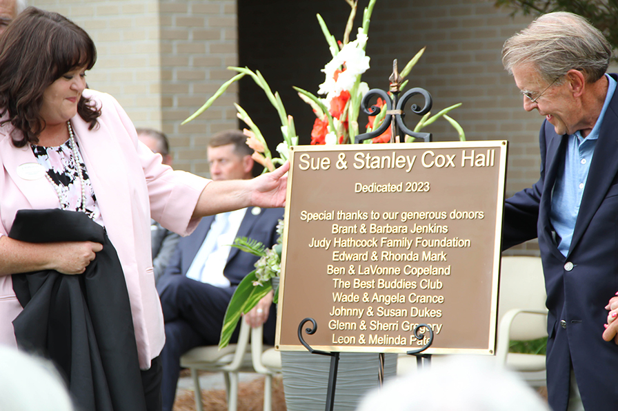 Cox Hall Dedication