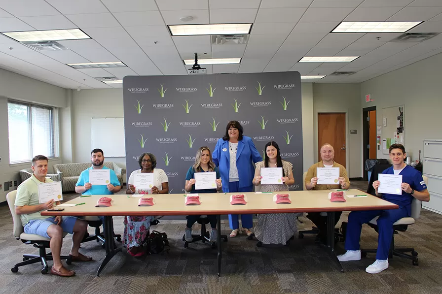 Group of students who received scholarships from Foundation South.